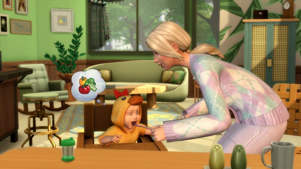 The Sims 4 Growing Together infant