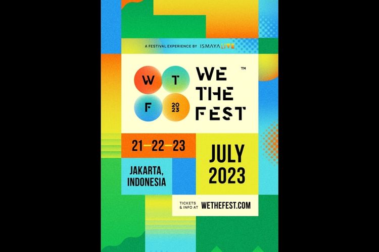 We The Fest Digelar 21-23 Juli 2023 di Jakarta