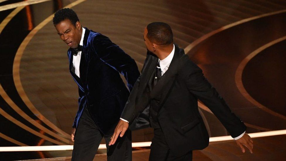 Chris Rock slapped by Will Smith