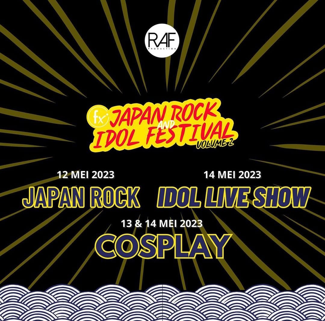 Cosplayer di japan Rock and Idol Festival