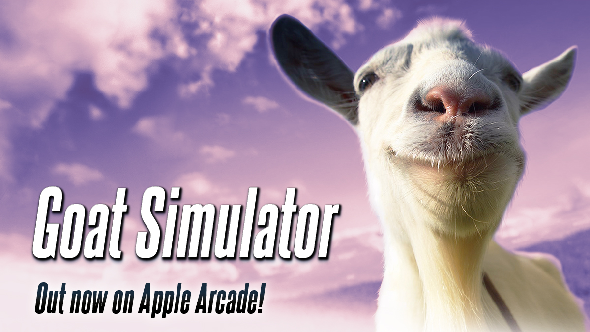 Game Simulasi Goat Simulator. Foto Twitter @GoatSimulator