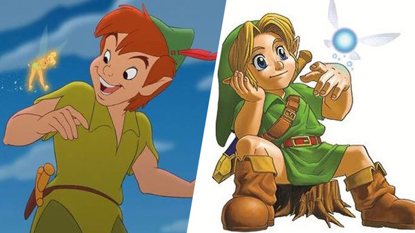 Link Peter Pan The Legend of Zelda