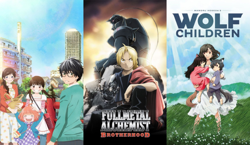 Rekomendasi Anime dengan Latar Keluarga Paling Penyayang