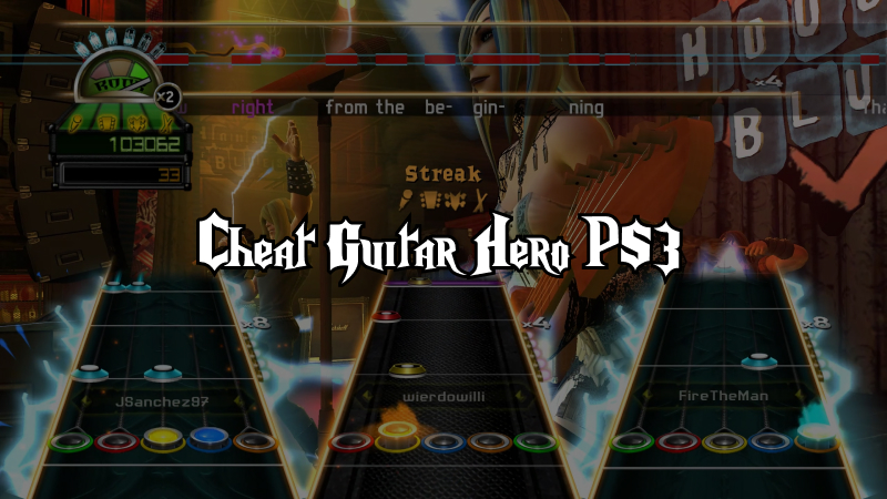 Paling Lengkap Cheat Guitar Hero PS3 Terbaru