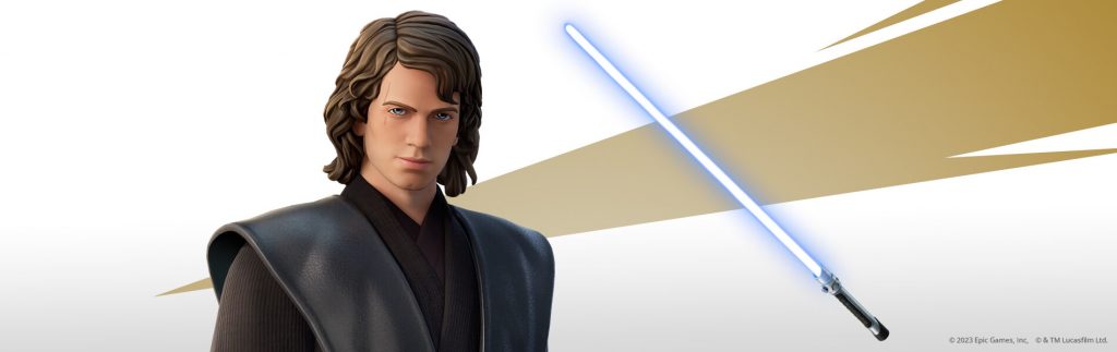 Fortnite x Star Wars Anakin Skywalker training