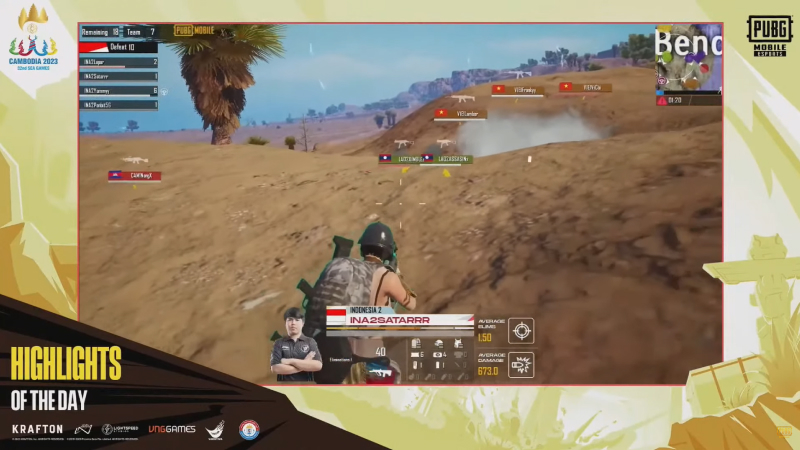 SEA Games 2023, Dua Tim Indonesia Masuk Final PUBG Mobile
