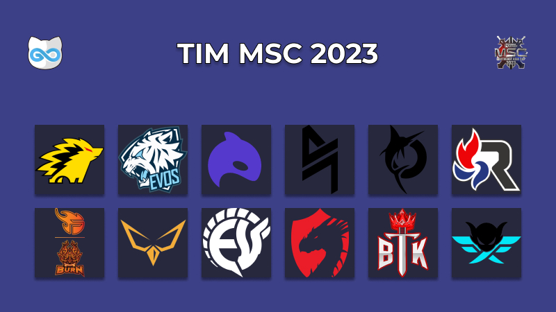 MSC 2023: Tim yang Akan Bertanding beserta Rosternya