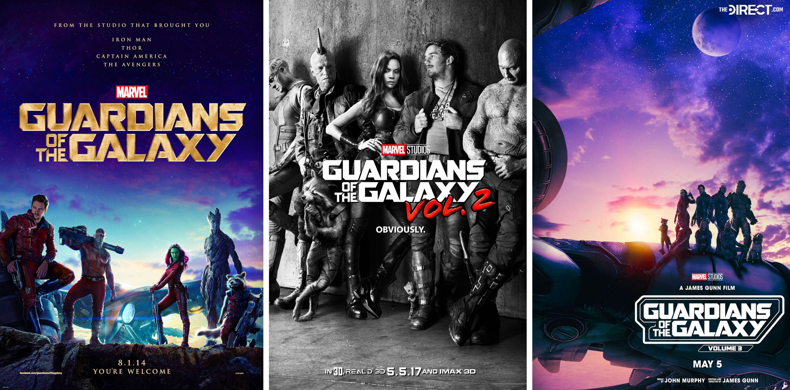Trilogy Guardians of the Galaxy