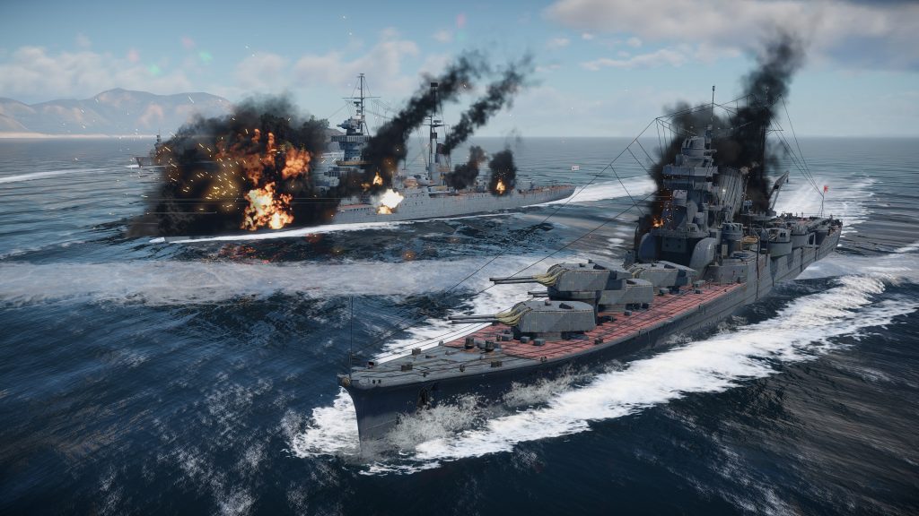 War Thunder Mobile ship combat
