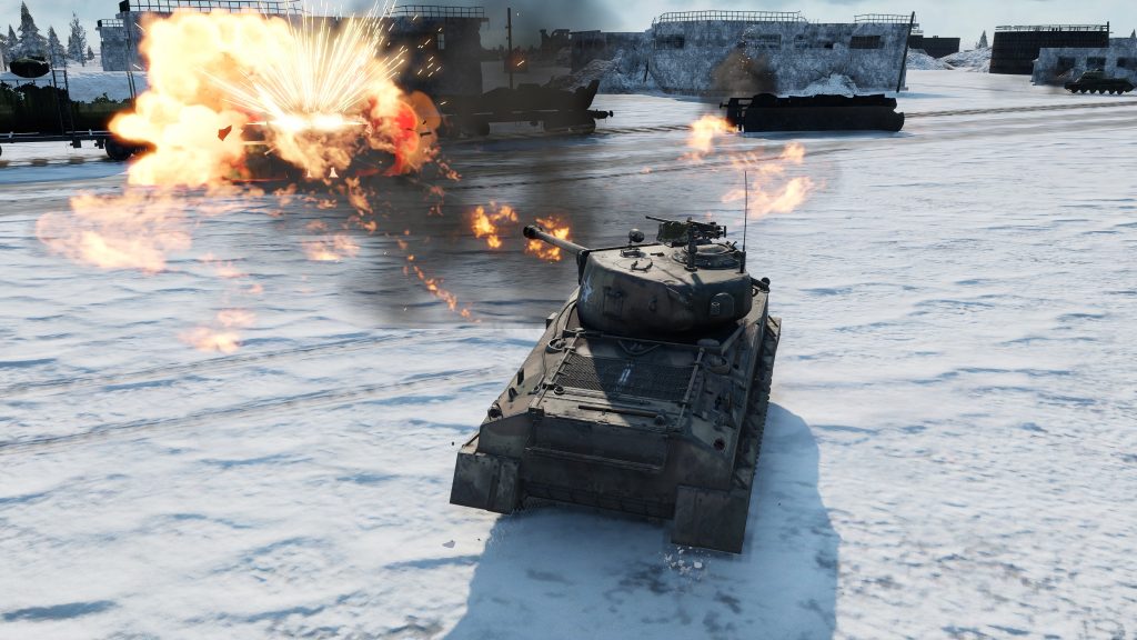 War Thunder Mobile tank combat