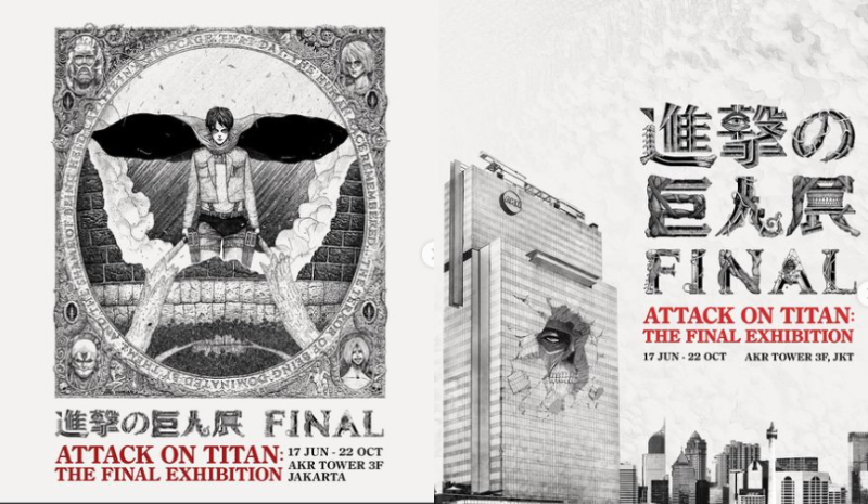 Attack on Titan: The Final Exhibition Udah Buka, Ini Infonya