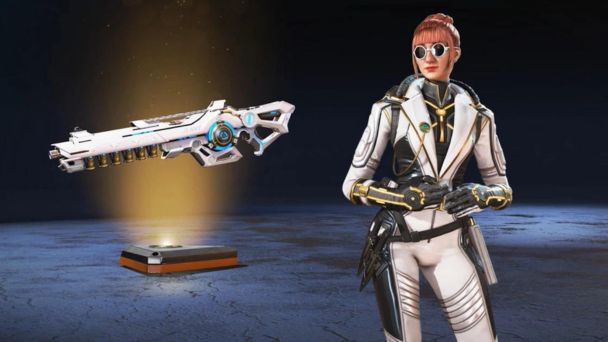 Apex Legends Dressed to Kill Lethal Lass Horizon and The Cleaner Nemesis AR
