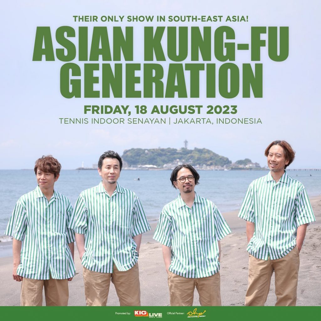 Asian Kung-Fu Generation concert in Jakarta poster