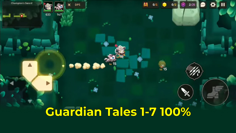 Guardian Tales 1-7: Hutan Misterius dan Pedang Juara