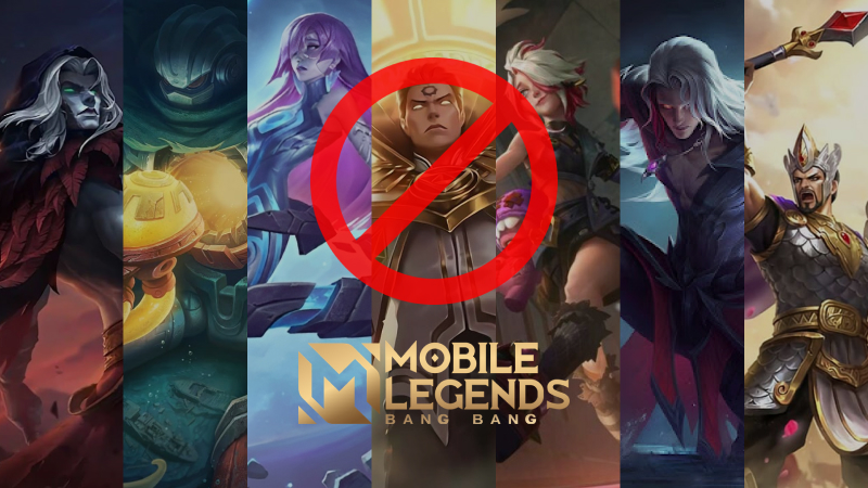 Hero Mobile Legends Langganan Banned di Semua Tier