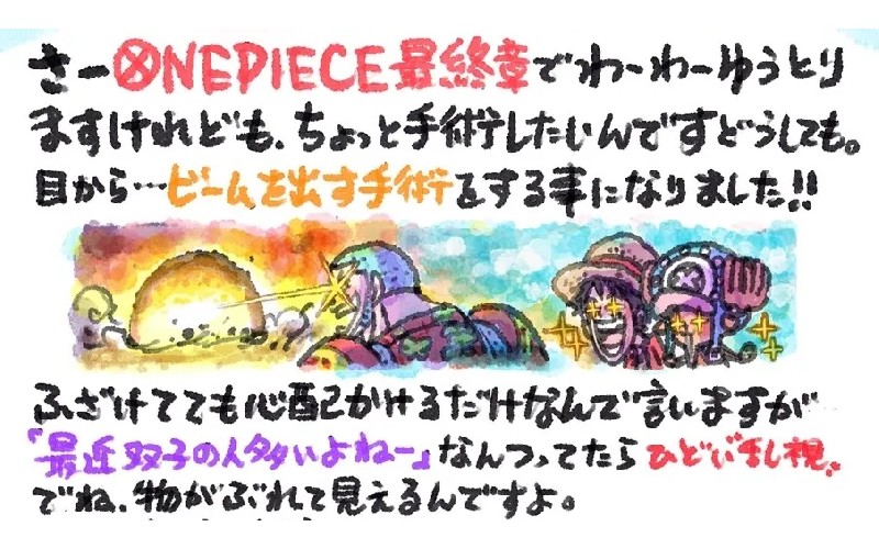 Update Manga One Piece Hiatus karena Operasi Oda