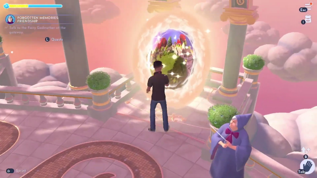Disney Dreamlight Valley Miracles Take Time portal