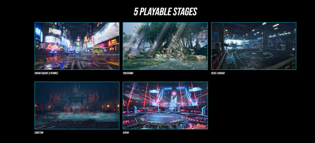 Tekken 8 closed network test playable stages