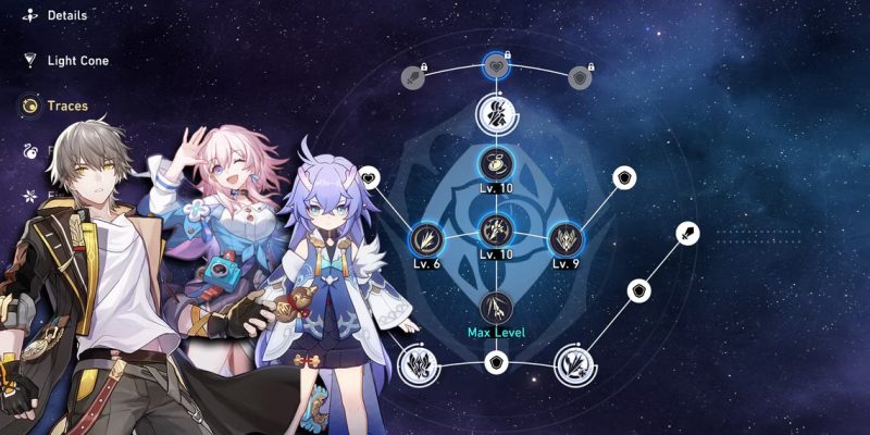 Honkai: Star Rail dan Ascension 6 Trace Terbaik