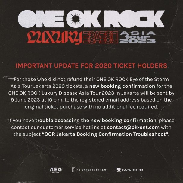 ONE OK ROCK