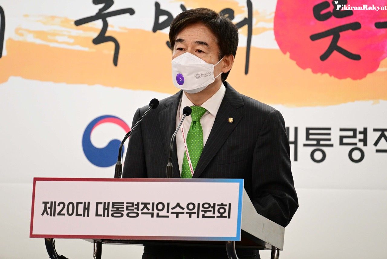 Press Conference Penghapusan Usia Warga Korea Selatan
