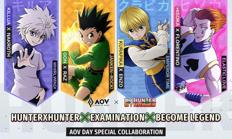 Arena of Valor Kolaborasi dengan Hunter x Hunter!