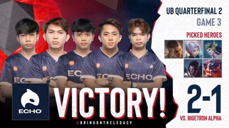Playoffs ESL Snapdragon Pro Series, ECHO Esports Sukses Jegal BTR Alpha
