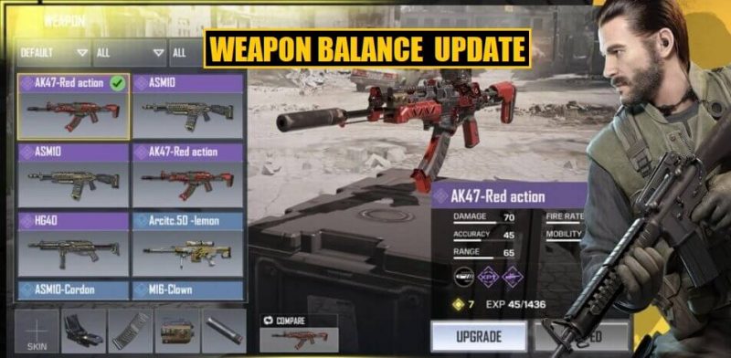 Buff dan Nerf dalam COD Mobile Seasons 7
