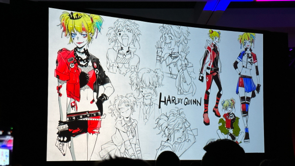 Desain Karakter Harley Queen Suicide Squad Isekai