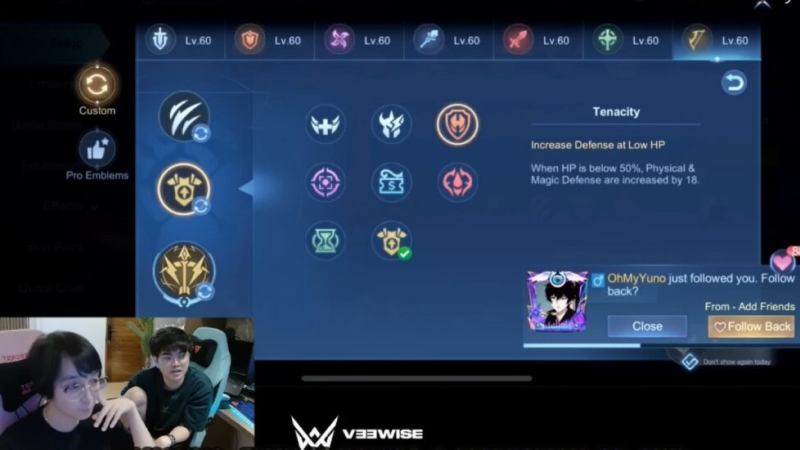 Emblem Mobile Legends yang OP: Pakai ini biar GG!