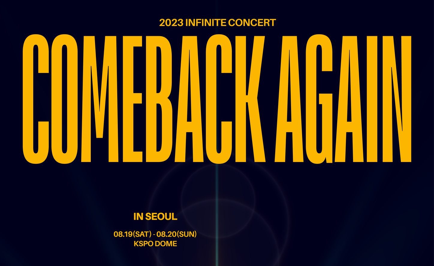 Comeback Infinite Asia Tour 2023