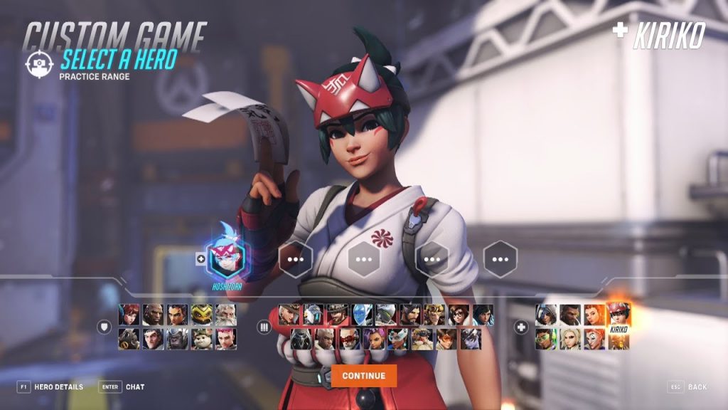 Overwatch 2 Hero Select for composition