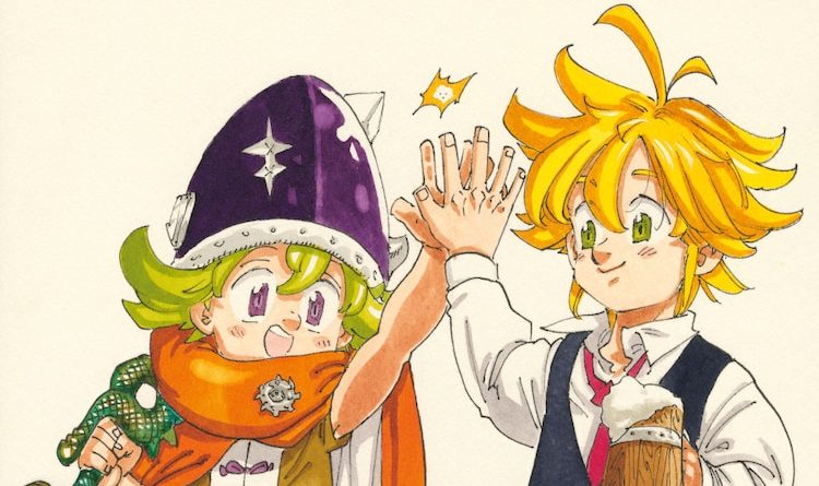 The Seven Deadly Sins Four Knights of the Apocalpyse passing the torch