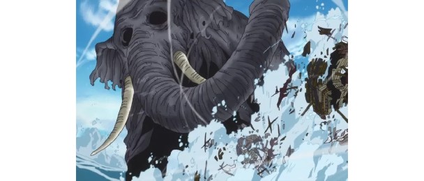 Fakta Zunesha, Gajah di One Piece Setinggi Palung Mariana