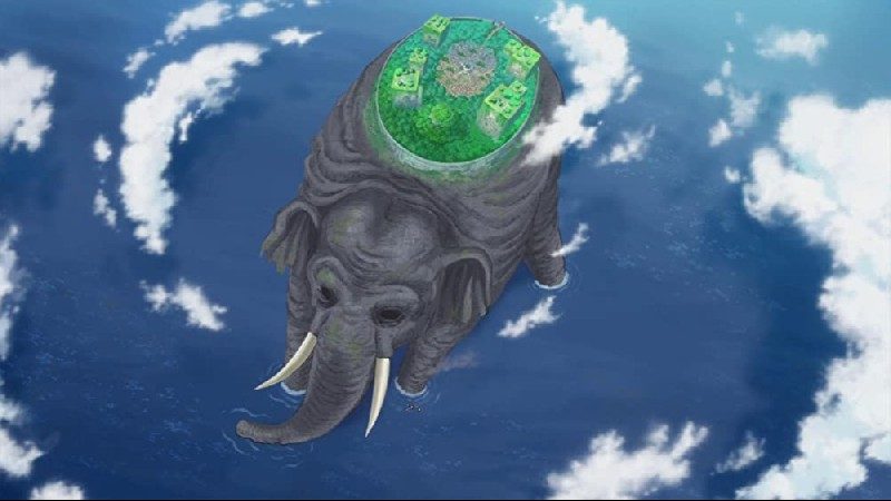 Fakta Menarik Zunesha, Gajah di One Piece Setinggi Palung Mariana