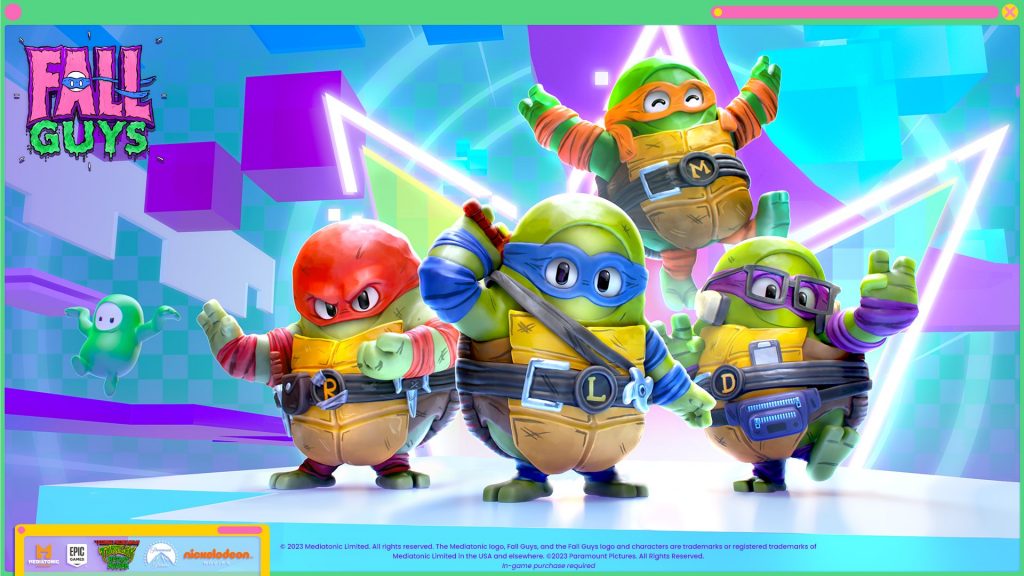 Fall Guys x Teenage Mutant Ninja Turtles
