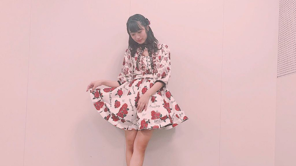 Flower Mini Dress Nana Fujita AKB48