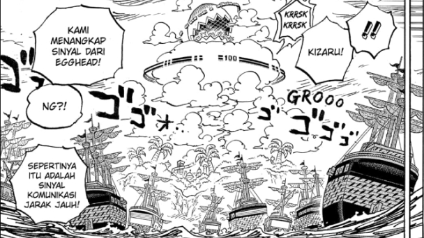 Manga One Piece 1089 Pulau Egghead