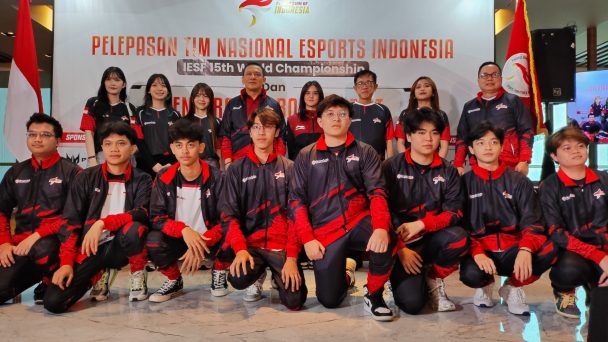 Pelepasan Timnas Esports Mobile Legends Indonesia untuk IESF 2023
