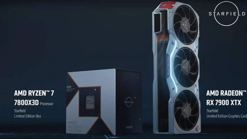 GPU dan CPU Starfield Limited Edition dari Bethesda dan AMD
