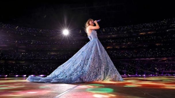 Taylor Swift blue dress 1989 (Taylor's Version)