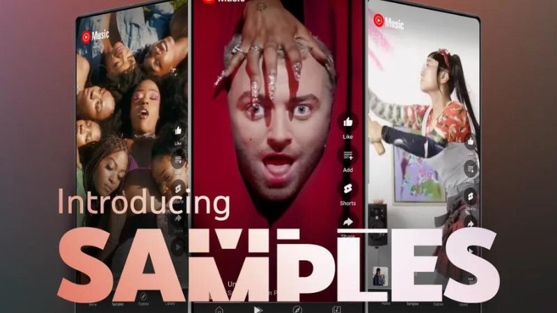 Fitur Baru YouTube Music, Samples, Musik Discovery Ala TikTok
