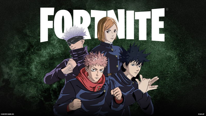 Kolaborasi Fortnite X Jujutsu Kaisen Telah Dimulai
