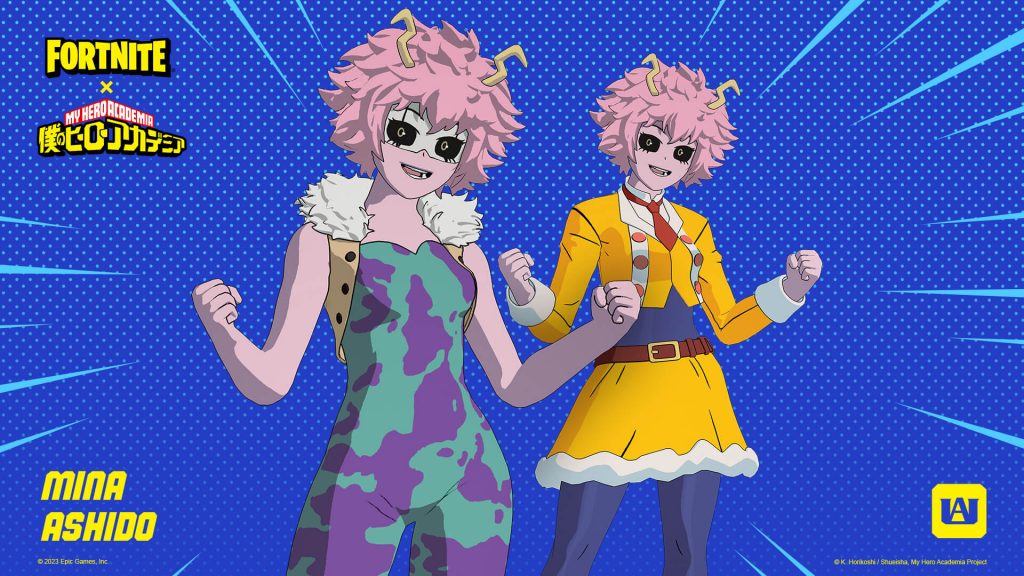 Fortnite x My Hero Academia Mina Ashido