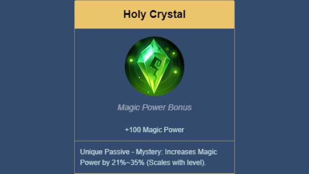 Holy Crystal - Build Alice