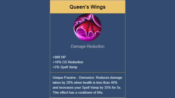 Queens Wings - Counter Fanny