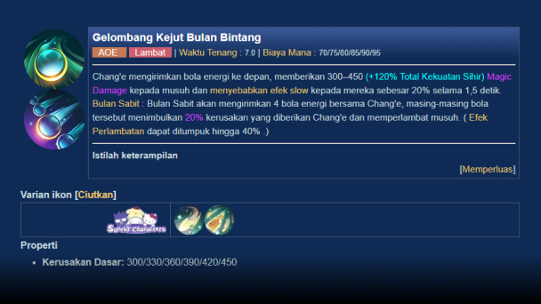 Skill Chang'e 1