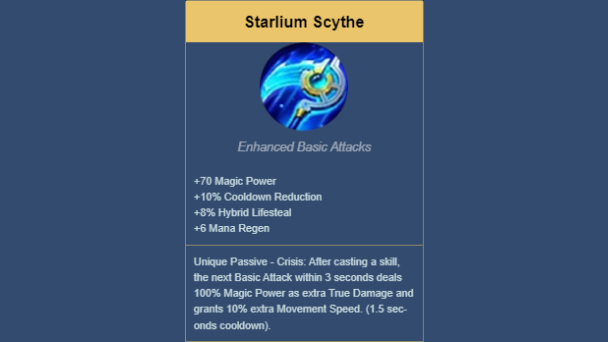 Starlium Scythe