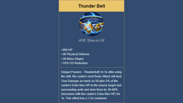Thunder Belt