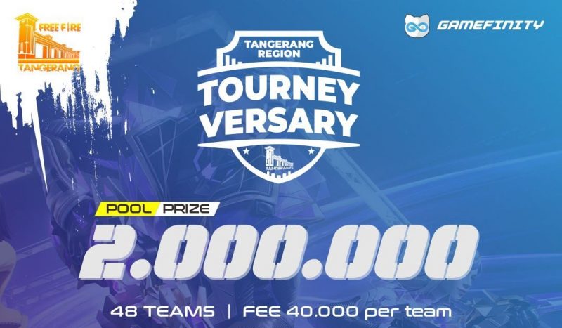 Tourneyversary Persembahan Komunitas Free Fire Tangerang x Gamefinity